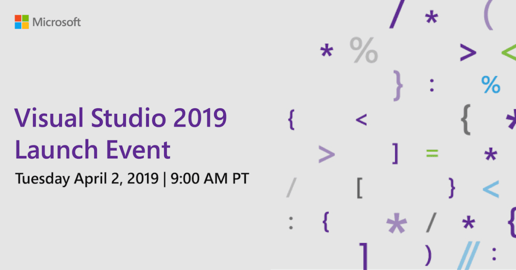 Visual Studio 2019 Launch